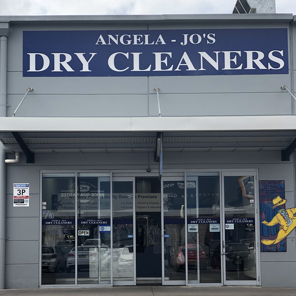Angela Jo's Dry Cleaners store