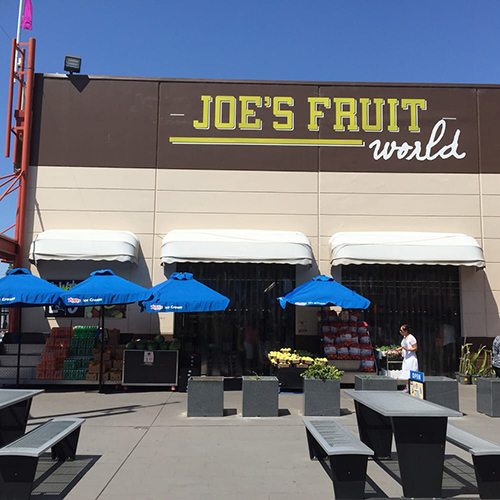 Joe's Fruit World store