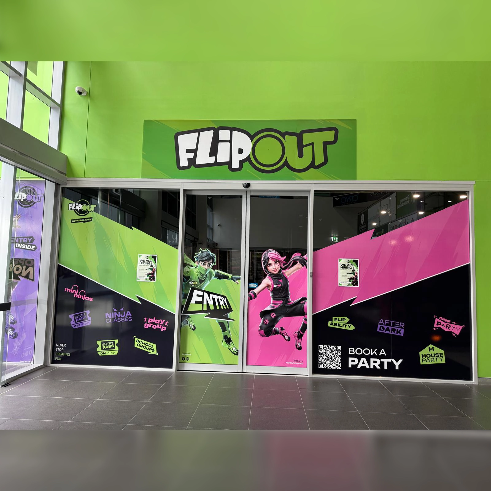 FLIP OUT store