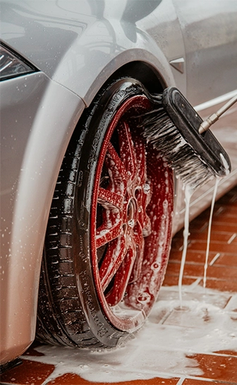 Reni’s Car Wash display