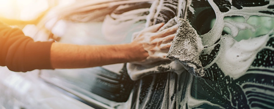 Reni’s Car Wash banner